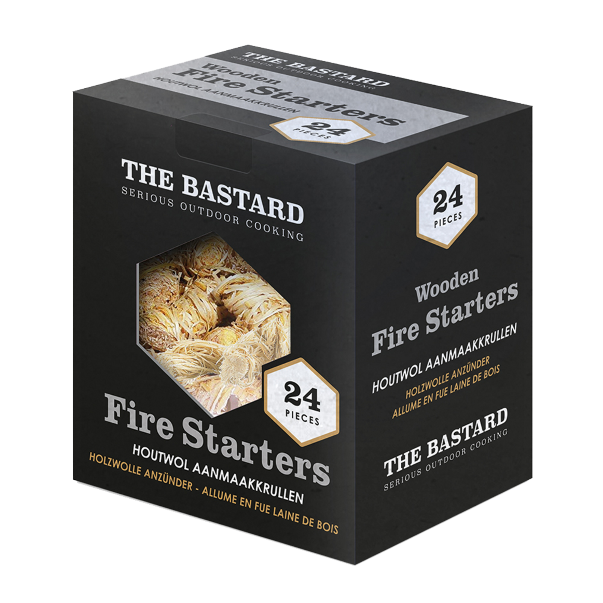 BSTRD. Wooden Fire Starters