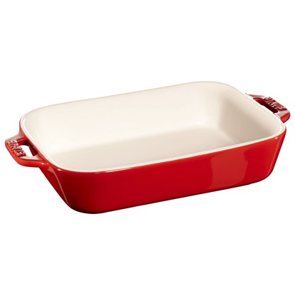 STAUB Zapékací forma na koláč 24 cm/1,2l keramika bílá