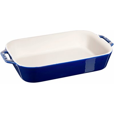 STAUB Zapékací forma na koláč 24 cm/1,2l keramika tm. modrá