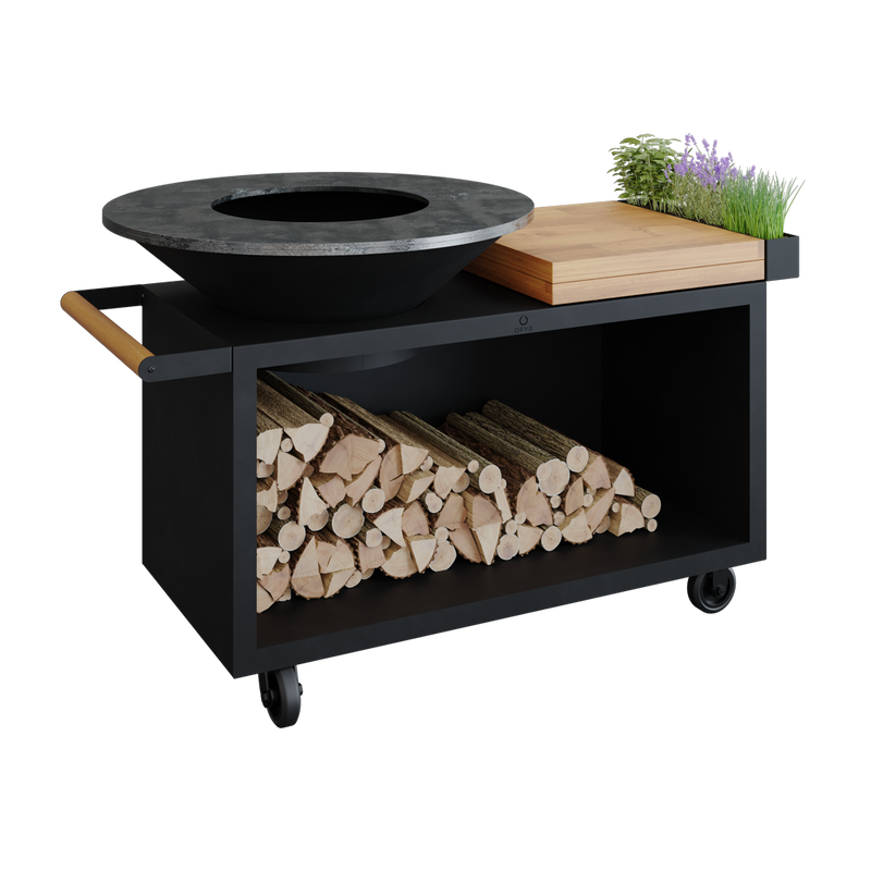 OFYR Island Black 100 PRO Teak Wood