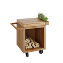 OFYR Mise en Place Table Corten 65 PRO Teak Wood