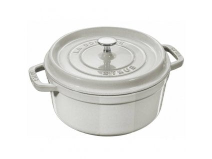 STAUB Cocotte Mini hrnec kulatý 10 cm bílé lanýže