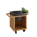 OFYR Kamado Table Corten 65 PRO Concrete BGE