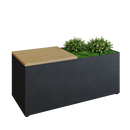 OFYR Herb Garden Bench Black