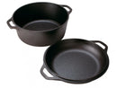 LODGE LIATINOVÝ HRNIEC DOUBLE DUTCH OVEN 4,7 L