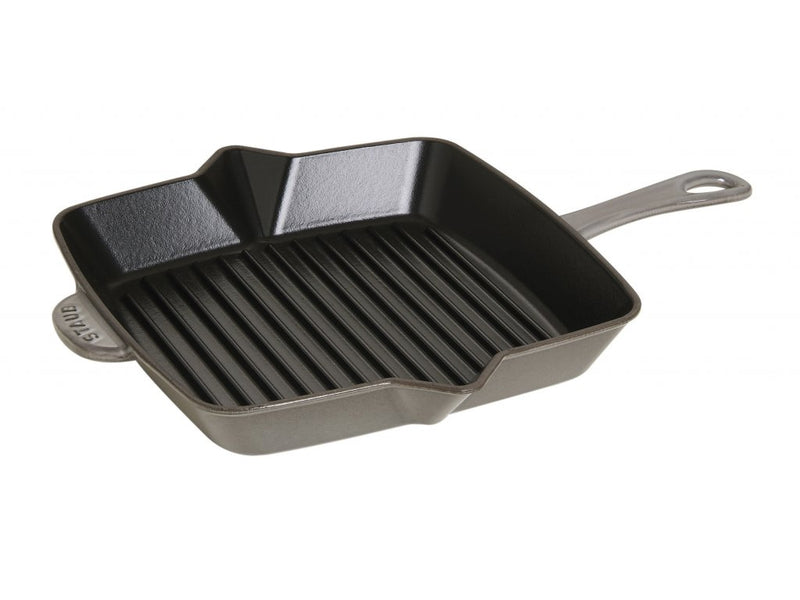 STAUB Americká grilovací pánev 26x26 cm šedá