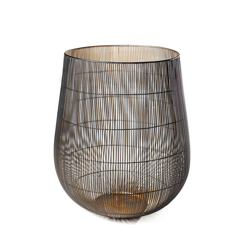 INTEGRA velikost: Large ø 47 x 55,5 cm, barva: black & gold