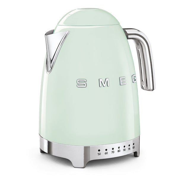 SMEG 50's Retro Style rychlovarná konvice 1,7l LED indikátor pastelově zelená