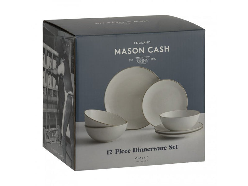 MASON CASH Classic Collection Cream jídelní set 12 ks krémový