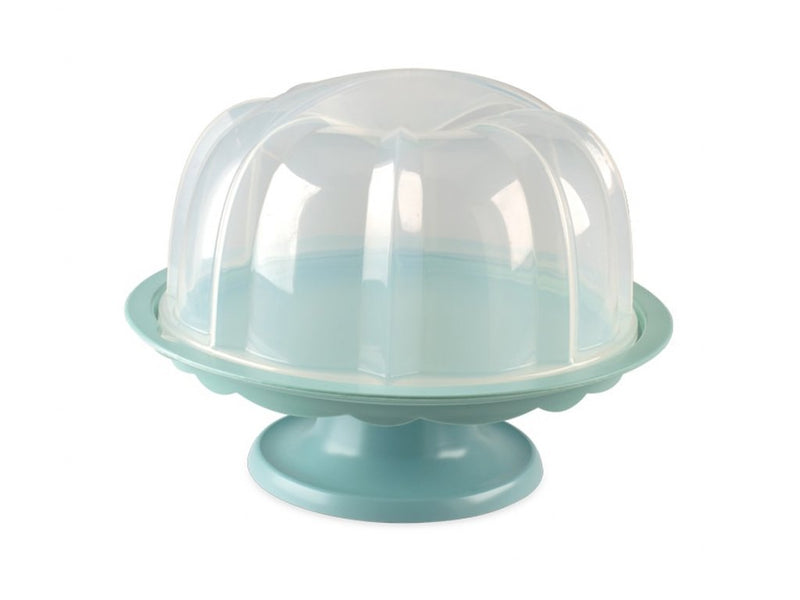 NW Podnos plastový s poklopem tyrkysový