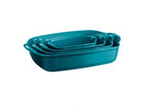 EH ULTIME zapékací mísa obdélníková, modrá Calanque