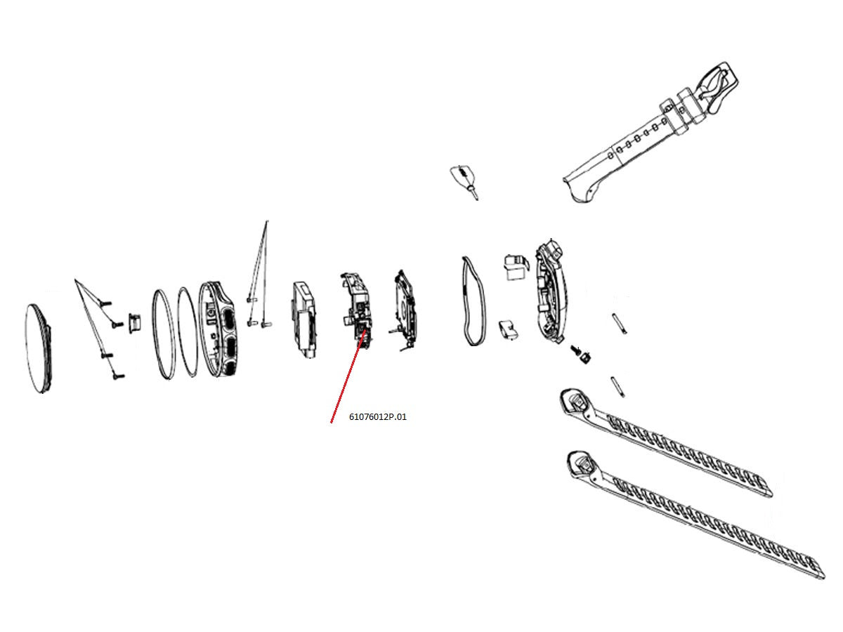 Polar ND FRAME ANTENNA VANTAGE V W/STICKE 61076012P.00