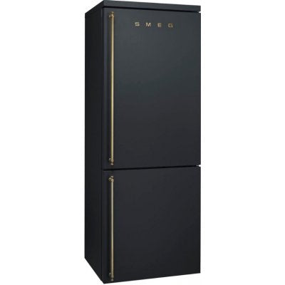 SMEG 50's RS chladnička 130l otv.levé 96x54,3 cm černá