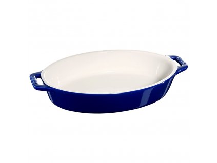 STAUB Pekáč 27x20 cm/2,4l keramika tm. modrý