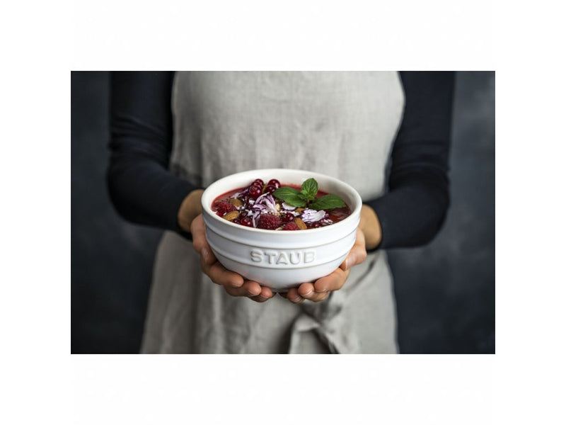 STAUB Miska kulatá 12 cm/0,4l keramika bílá