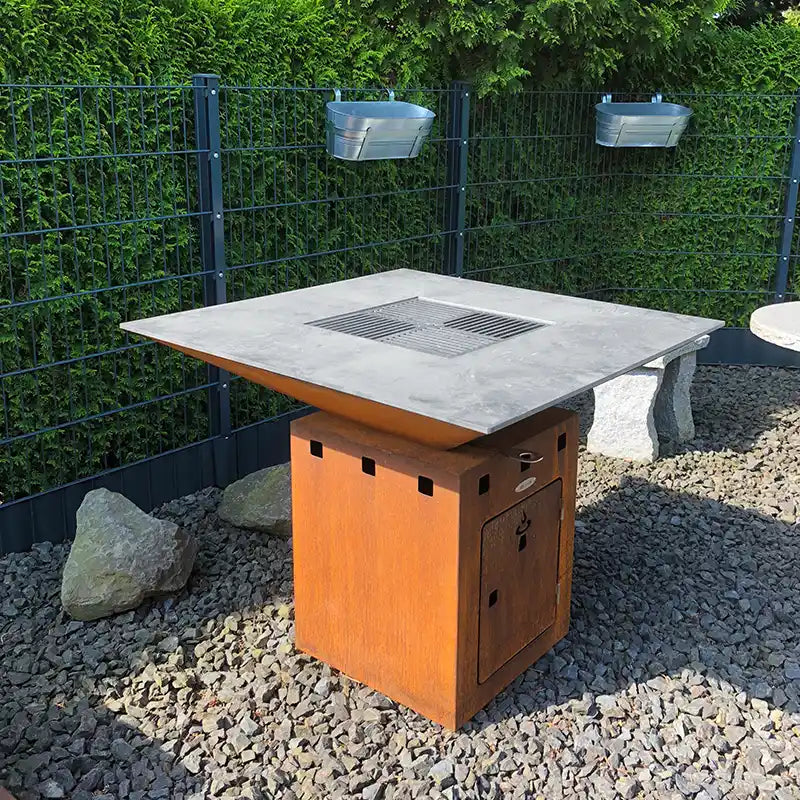 Grilovací ohniště Remundi Cube L Basic – fotografie 4