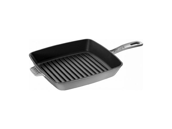 STAUB Americká grilovací pánev 26x26 cm šedá