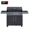 Velký plynový gril ENDERS BOSTON BLACK 6KR TURBO