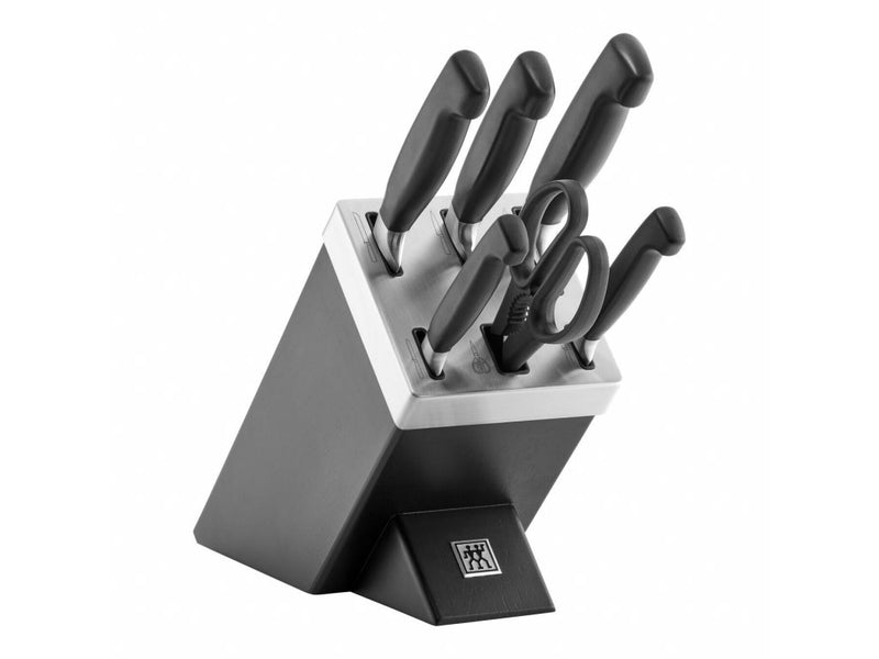 Zwilling Four Star blok s noži 6 ks černý