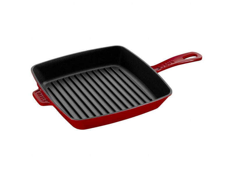 STAUB Americká grilovací pánev 26x26 cm višeň