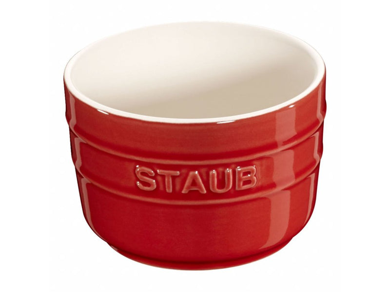 STAUB Mini ramekinky kulaté 9 cm/0,1l 4ks keramika višeň