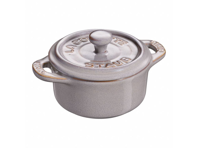 STAUB Mini ramekinky kulaté 9 cm/0,1l 4ks keramika bílá