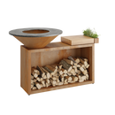 OFYR Island Corten 85 Teak Wood