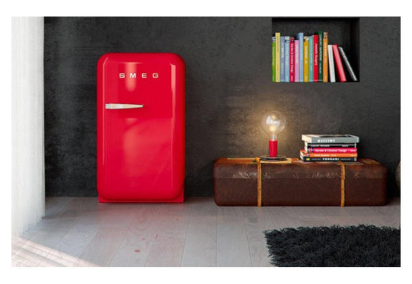 SMEG 50's RS minibar 34l otv.levé 74x40 cm červený