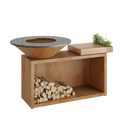 OFYR Island Corten 100 Teak Wood