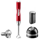 Artisan tyčový mixér bezdrátový, červená metalíza