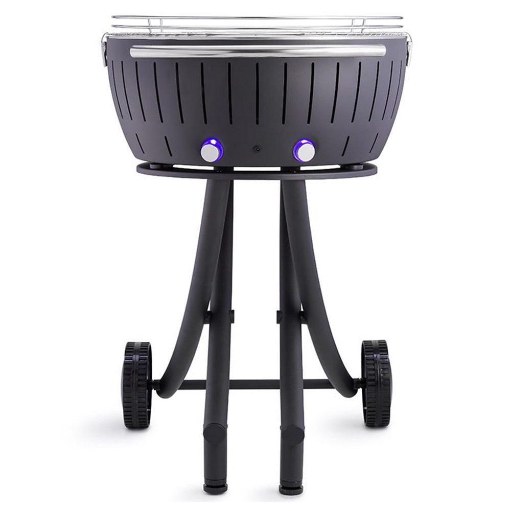 Bezkouřový gril LOTUSGRILL XXL šedý se stojanem