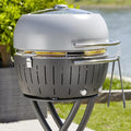 Bezkouřový gril LOTUSGRILL XXL šedý se stojanem