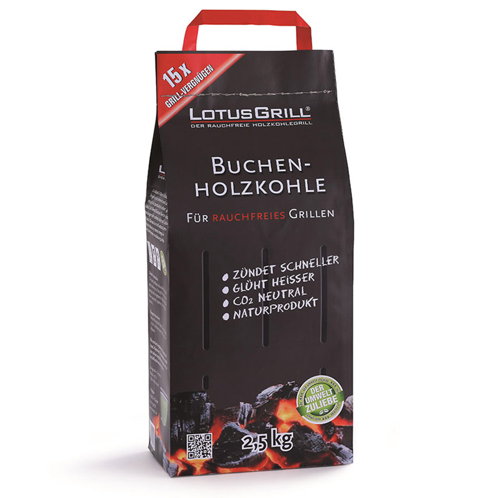 Dřevěné uhlí LotusGrill 2.5 kg