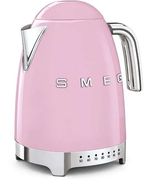SMEG 50's Retro Style rychlovarná konvice 1,7l růžová