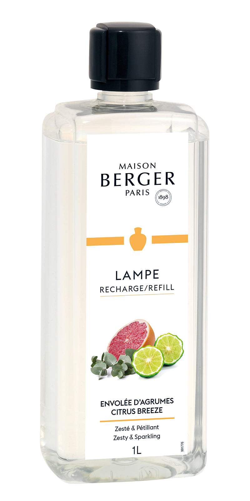 Maison Berger Paris Citrus Breeze/Citrusový vánek náplň do lamp 1l 116099