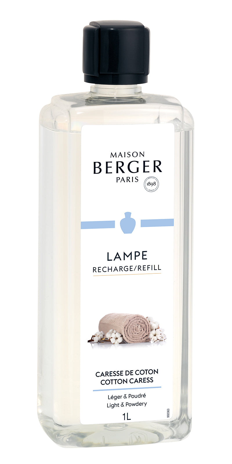 Maison Berger Paris Cotton Caress/Bavlněná péče náplň do lamp 1l 116180