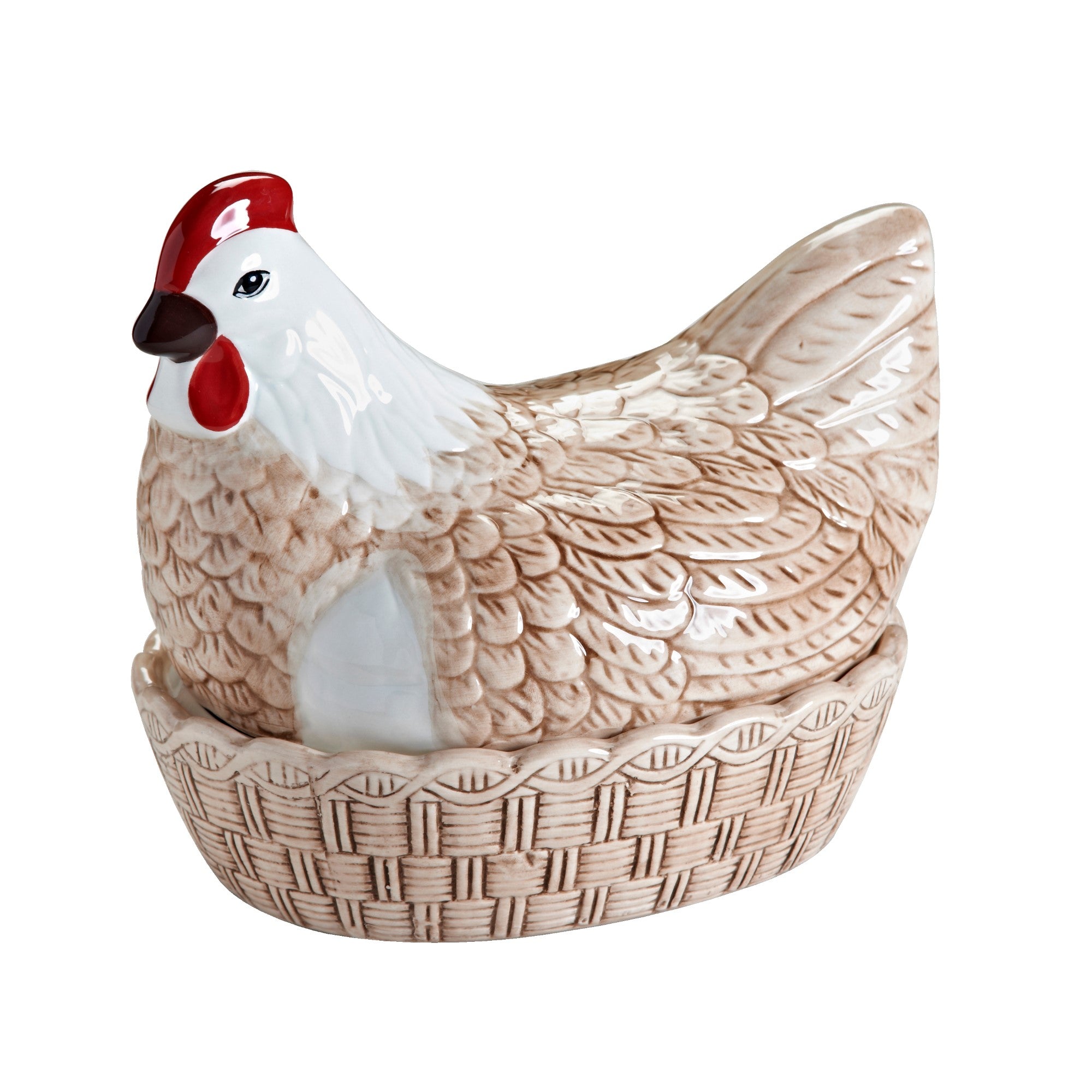Mason Cash Rise & Shine Hen mísa s víkem ve tvaru slepice hnědá 2001.250