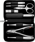 Zwilling Beauty BT Manicure TWINOX manikúra 8 ks kůže Nappa černá 97103-004
