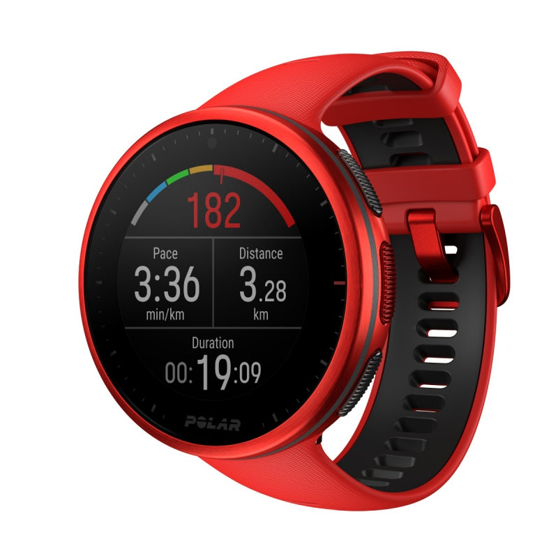 Polar Vantage V2 HR sporttester M/L červená 900100189
