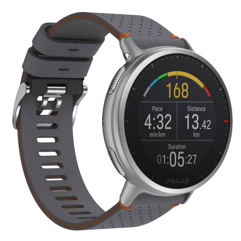 Polar Vantage V2 Shift sporttester M/L šedo-oranžová 900101217