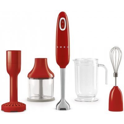 SMEG 50's Retro Style blender BLF03, 1,5l plastová nádoba červený