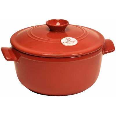 EH FLAME Hrnec kulatý s poklicí 22 cm/2,5l černý mat (4525)