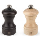 PEUGEOT BISTRO set mlýnek na pepř a sůl 10 cm čokoládový + přírodní