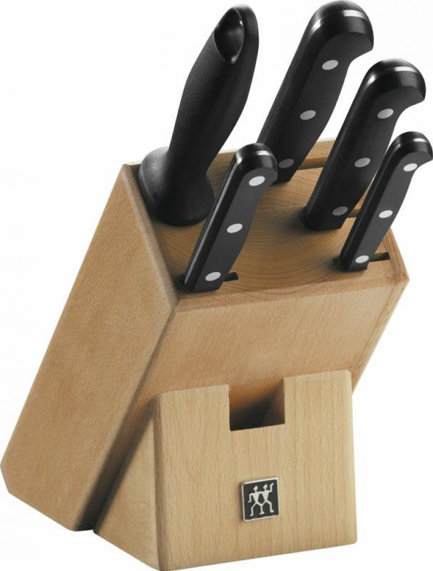 Zwilling Four Star blok s noži 6 ks černý