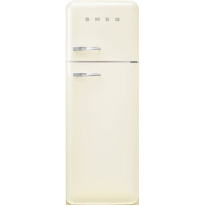 SMEG 50's RS kombinovaná lednice s mrazákem dole 234l/97l otv.levé 196x60 cm černá