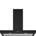 SMEG_MDA SMEG nástěnný odsavač, 90 cm, elektronická tlačítka, 3 stupně výkonu, černá KBT900NE