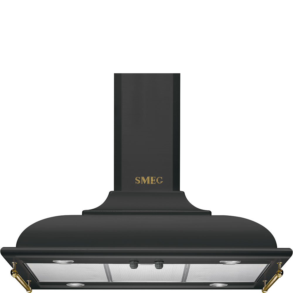SMEG_MDA SMEG odsavač, 90 cm, 3 stupně výkonu, 4 LED-světla, 796 m³/h