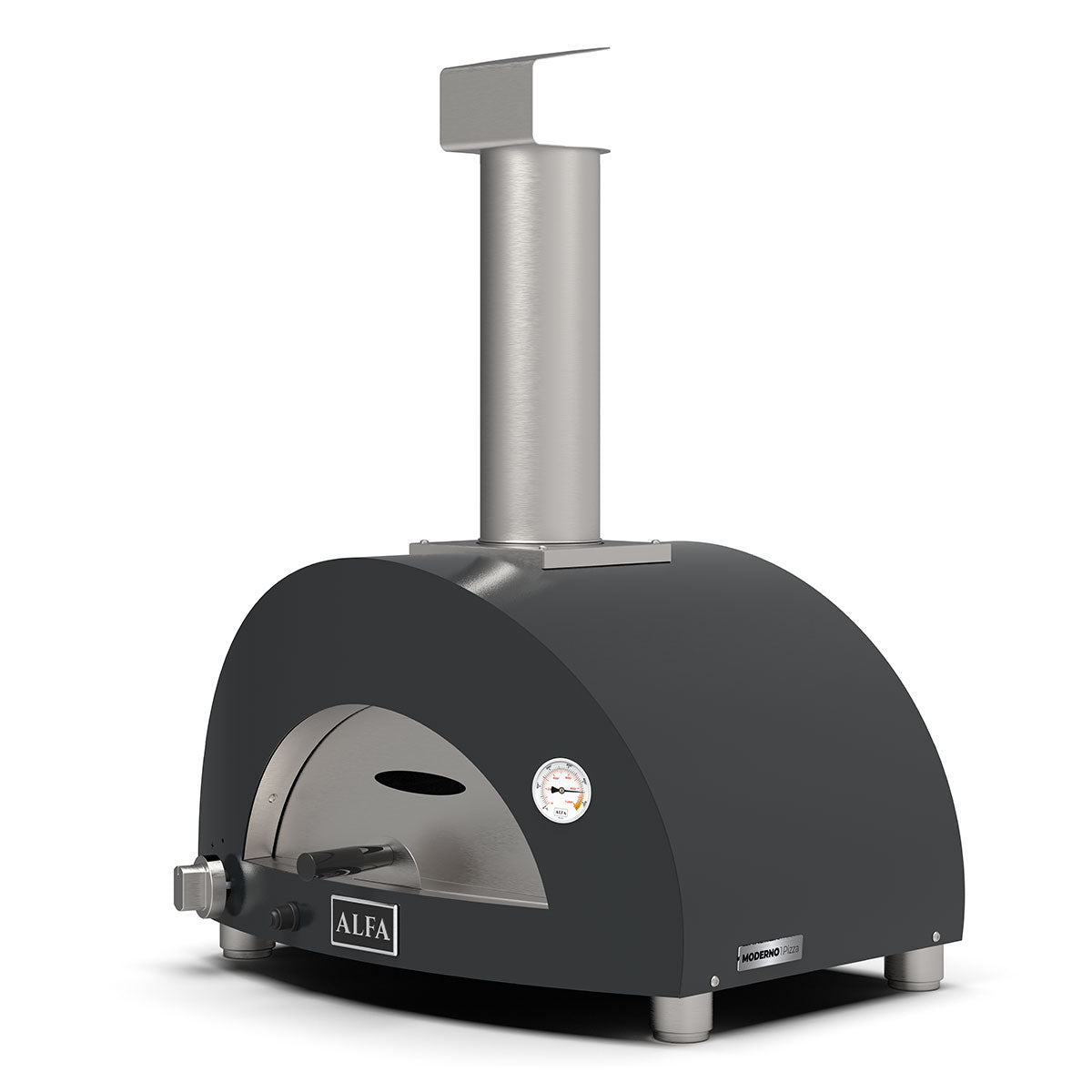 ALFA - 1 PIZZA wood, barva šedá