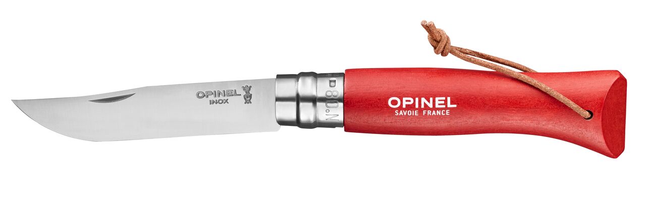 Opinel VRI N°08 nůž Trekking červená 001705
