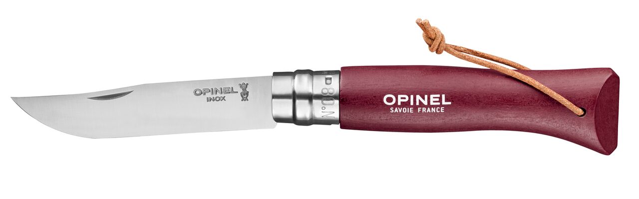 Opinel VRI N°08 nůž Trekking burgundská 002213